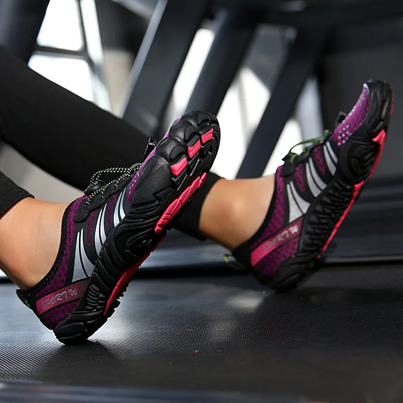 35-46# Anti-Slip Unisex Gym Footwaer Couples Vacation Beach Game Aqua Shoes Men Squat Fitness Shoes Women Indoor Yoga