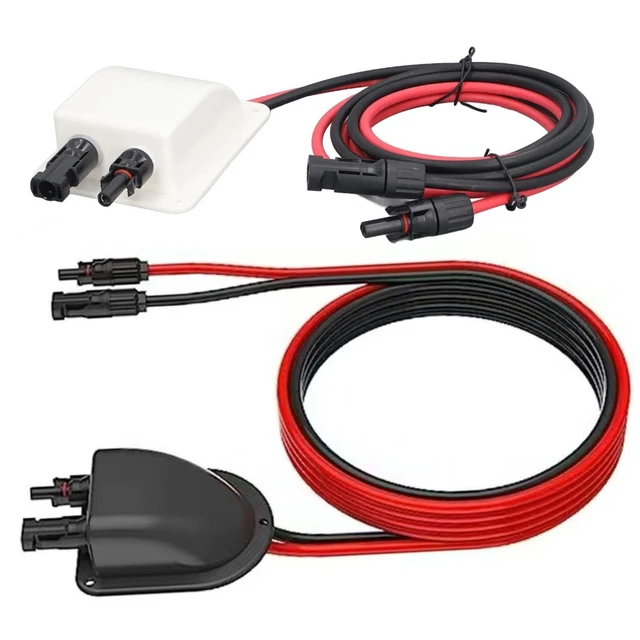 Boîte de jonction solaire pour voiture, câble d'extension solaire, fil PV, boîte de glande d'entrée, fil de toit pour camping-car, caravane, bateau, Yacht, accessoires automobiles 1