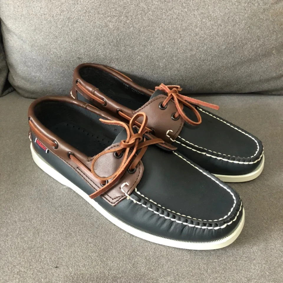 

Hot Sale Korean Version Retro Fashion Shoes Plus Size Young Boy Casual Shoes British Mens Flats Shoe Non-Slip Sailing Shoes Man