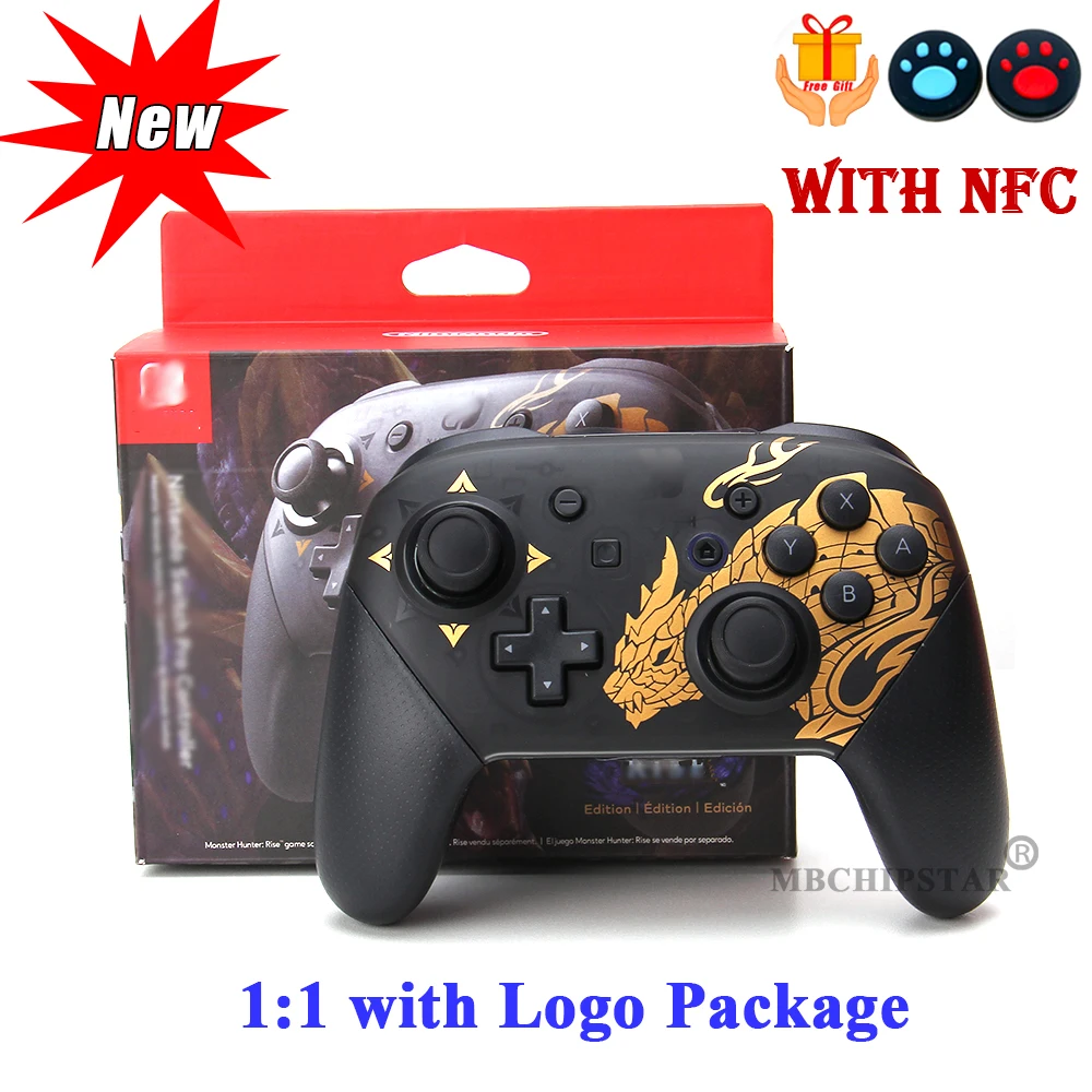 1/2 Pcs New Wireless Bluetooth-compati Pro Controller Gamepad Joypad Remote Joystick for Nintend Switch Console Game Accessories 