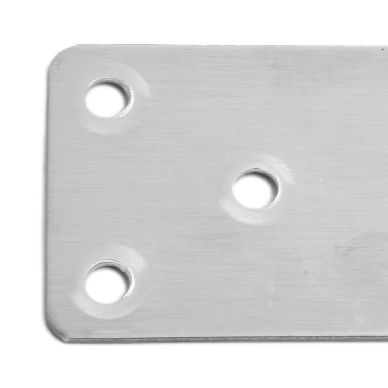 1pc 6Holes Wooden Angle Corner Brackets Furniture Flat Mending Repair Plate Stainless Steel 40*80mm Hardware Home Improvement