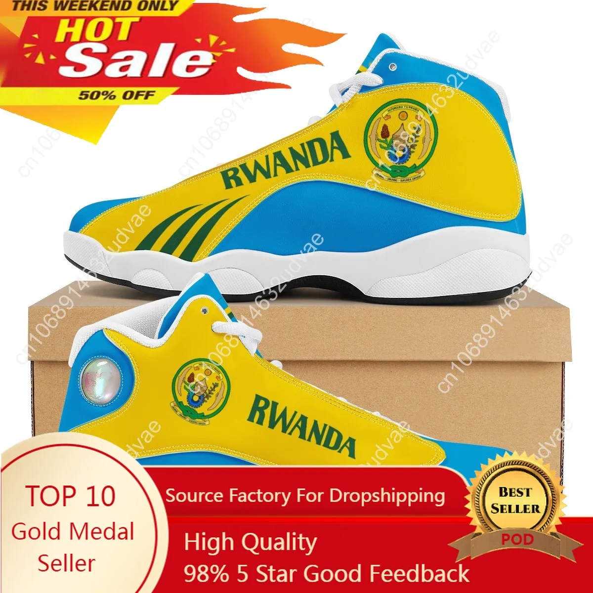 Rwanda Flag Designer Print Teens Sneakers Casual Cozy Durable Running Shoes Outdoor Footwear Men's Boys Basketball Sports Shoes yishen kids casual shoes new children s basketball shoes for boys non slip kids sports shoes boys sneakers outdoor boy trainers