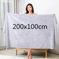 thick Beauty Salon Bath Towel and Face Towel Massage Quick-Dry Special Large Towel Thick Microfiber Absorbent Soft Steaming Tow 1