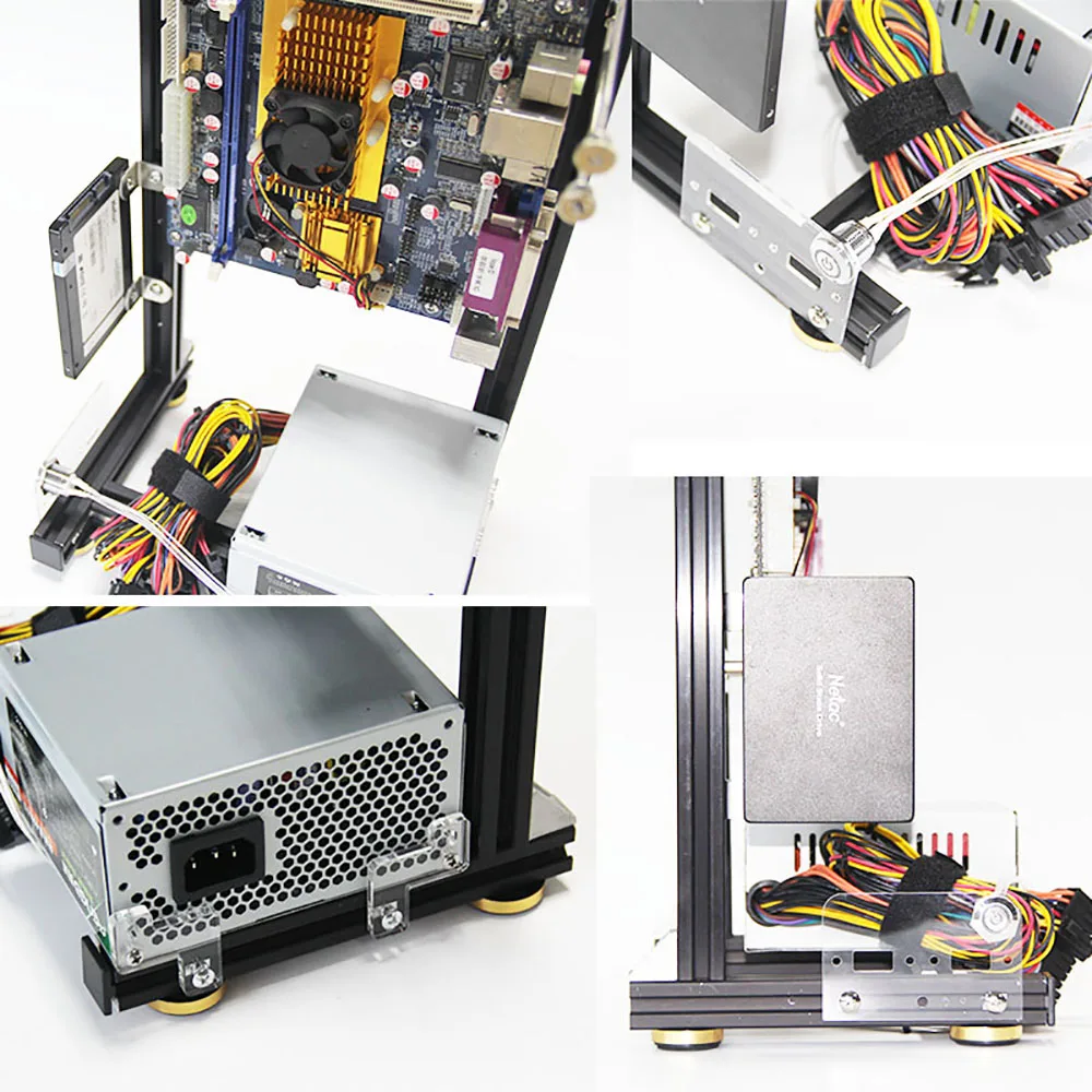 DIY ǻ ̽  Ÿ , ATX  ̽ , PC  ,  ׽Ʈ ġ, ˷̴  귡Ŷ