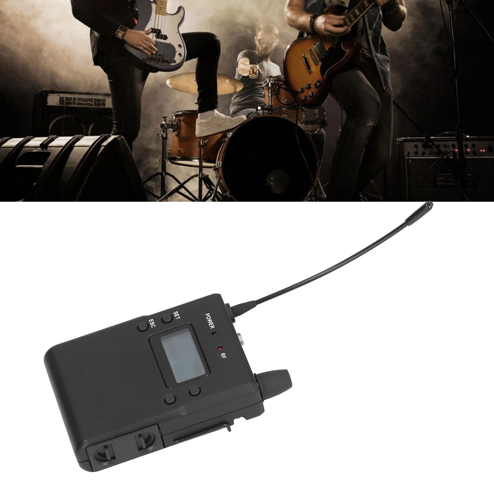 Anleon S3 Wireless Ear Monitor Receiver 626-662 518-554MHz UHF Stereo Wireless Earbud Monitor System Ear Return System