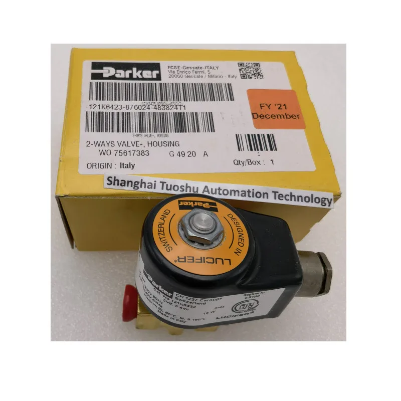 

PARKER 121K6423-8520.23-483824T1 2-Way Normally Closed, 1/4" General Purpose Solenoid Valves