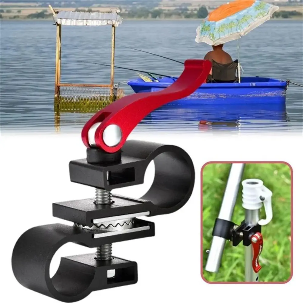 Universal Fishing Accessories Outdoors Brackets Clamp Connector Umbrella Holder Stand Holder Fishing Chair Mount