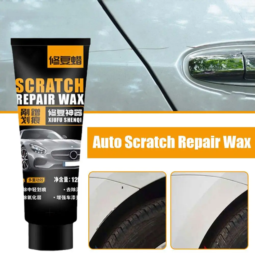 

120ml Car Scratch Repair Paste, Auto Body Compound Polishing Car Remover Agent Scratch Repair Scratch Grinding Repair, Past P6L6