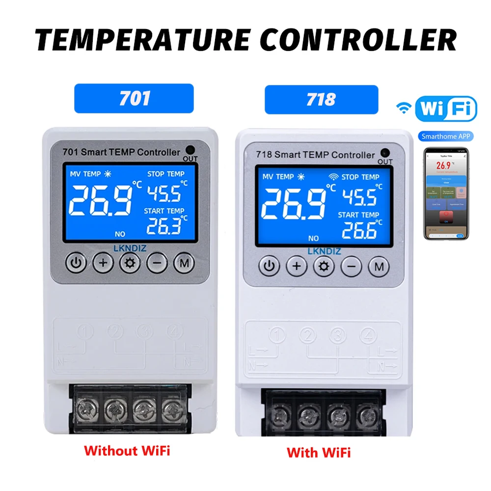 Temperature Smart WIFI Controller Constant Thermostat Control Timing ...