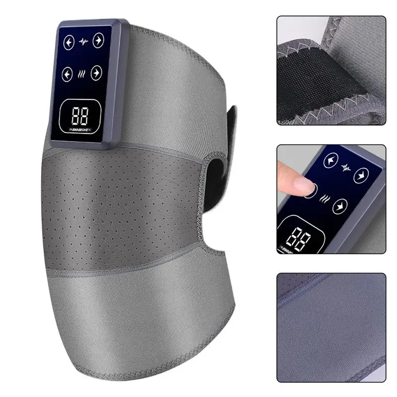 Smart Cordless Heated Knee Massager with Vibration