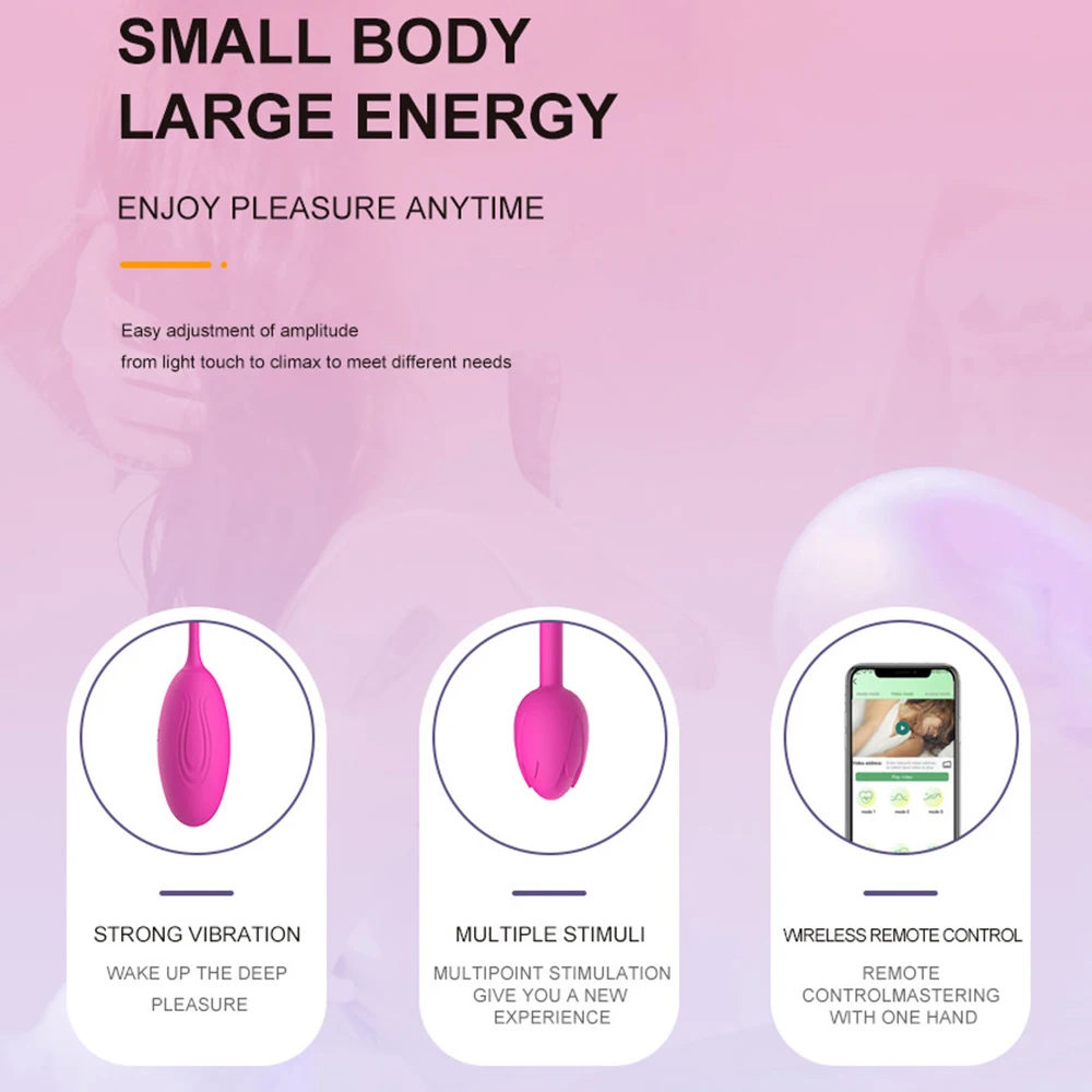 APP Control Vagina Vibrator Dildo G Spot Anal Vibrating Egg Massager Clit Stimulator Adult Sex Toys For Women Female Masturbator S50954ef3dad848feb2a8b2f95c7c81fdQ