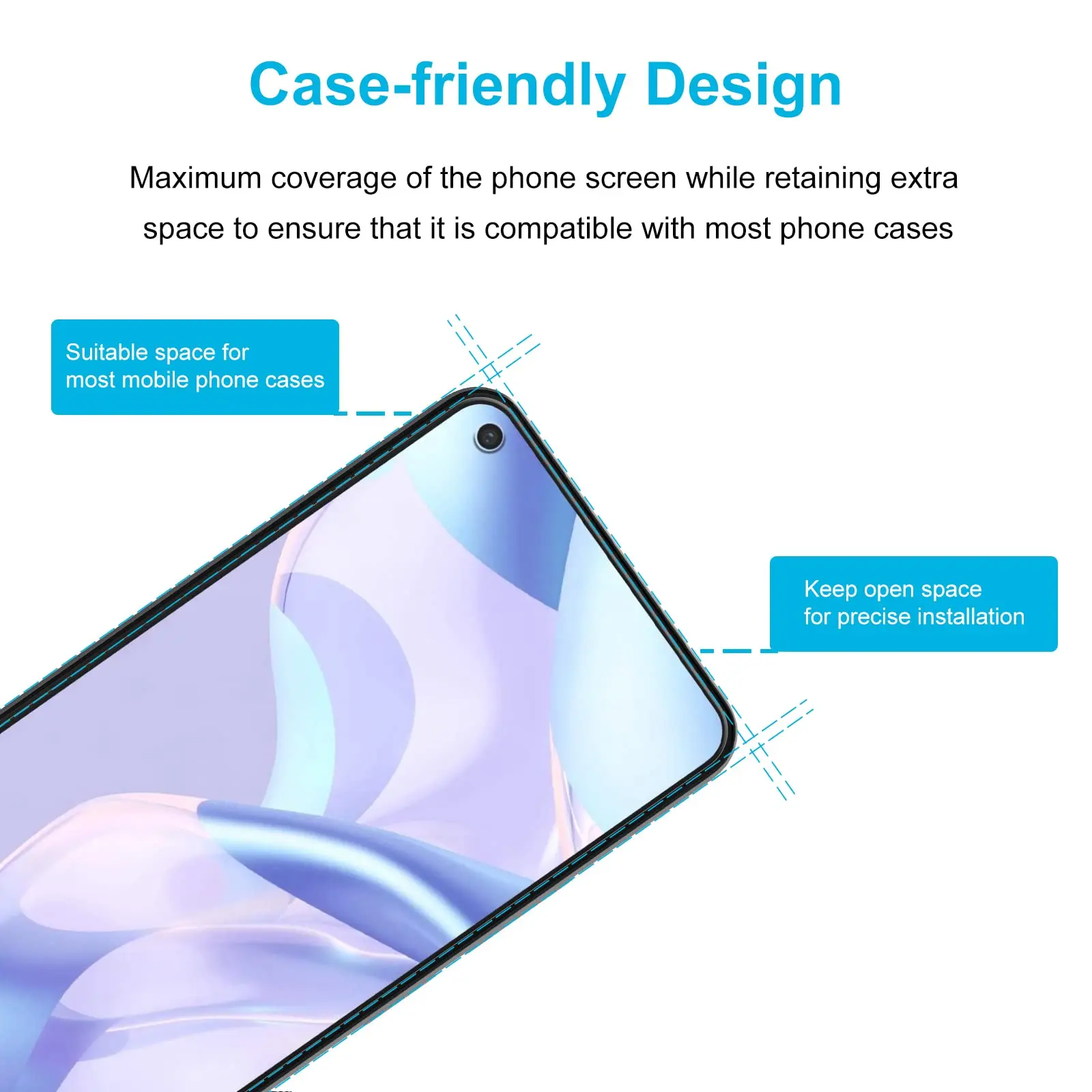 Premium HD Tempered Glass Screen Protector - Ultra Clear, 9H Hardness, Anti-Scratch, Case Friendly