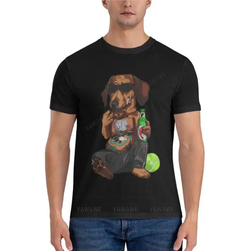 

Футболка Wiener Dawg - Fanart для активного отдыха, одежда в эстетике, футболки для мужчин, хлопковые мужские винтажные футболки