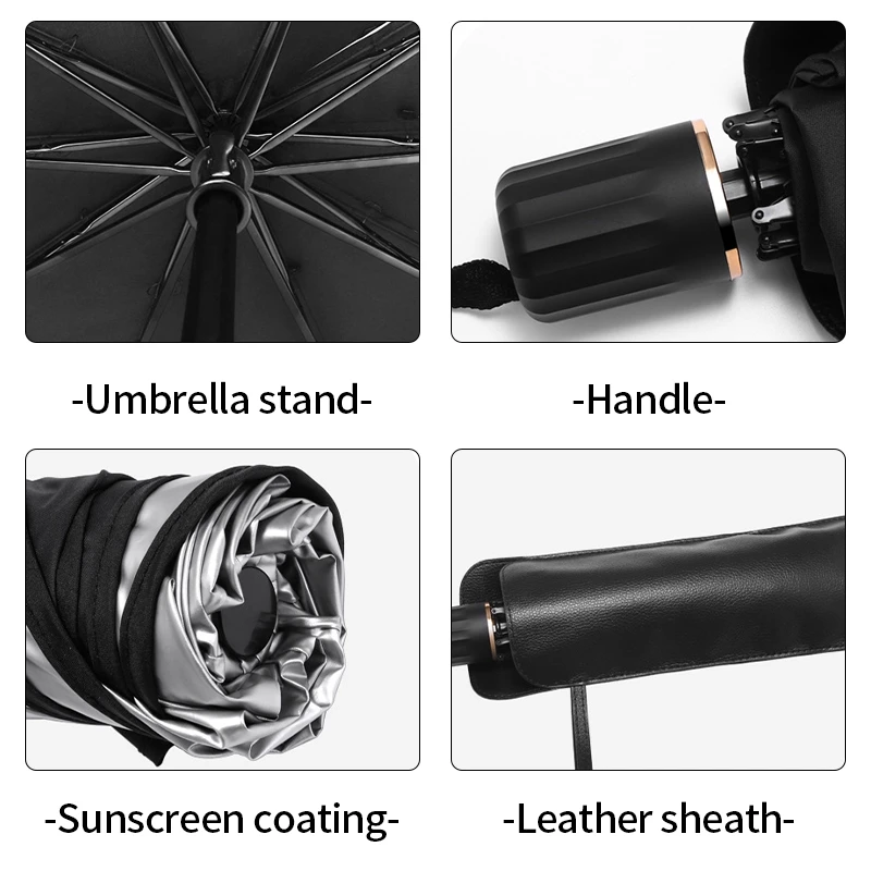 Upgraded Car Windshield SunShades Umbrella Foldable Car Sun Shade Parasol Cover Curtain UV Protection Front Window Protection