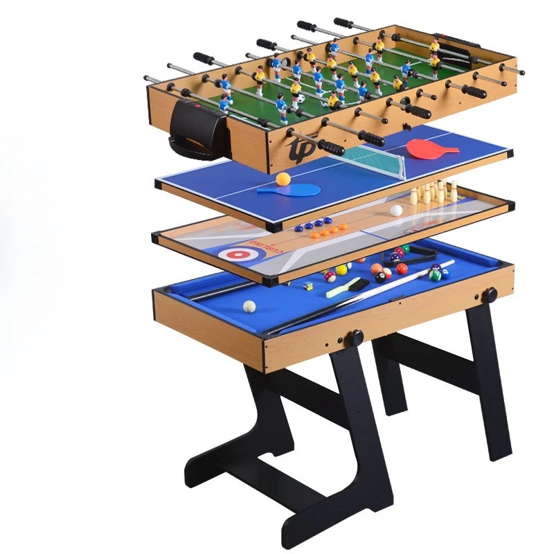Folding Leg Soccer Tables Football Game Baby Foot Game Table Foosball Table for Kids and Adult