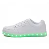 Low-Top Fashionable Couple Shoes with USB Rechargeable LED Lights Colorful Glow Sports Shoes for Men And Women