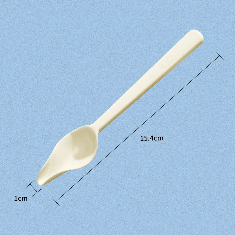 2/5pcs Bird Feeding Spoon Parrot Water Milk Medicine Food Spoons Plastic Heat Resistant Spoon Small Animals Pets Feeding Tools