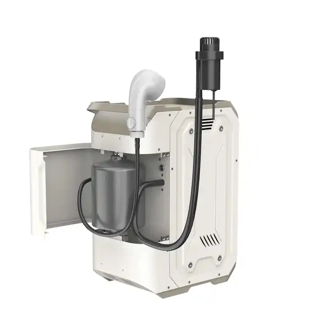 Chauffe-eau portable 12L au gaz naturel, thermostatique, pour camping-car et douche de camping, destiné à l'exportation 1