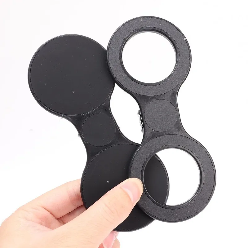 Dual-Phone Magnetic Car Mount with Secure Attachment Magnetic Ring