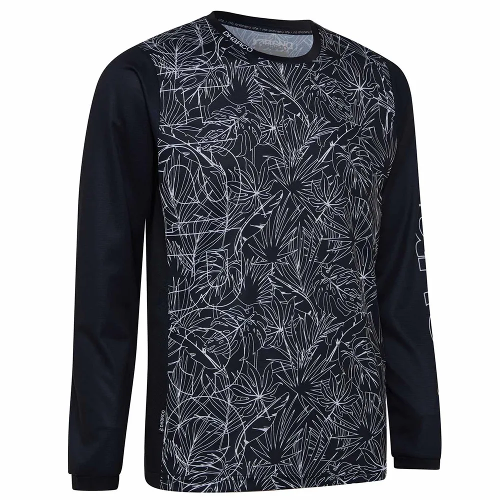 Jersey de malla para bicicleta de montaña para hombre, tejido de secado rápido, jersey de gravedad para motocross, deportes al aire libre, carreras de aventura, sudadera de manga larga