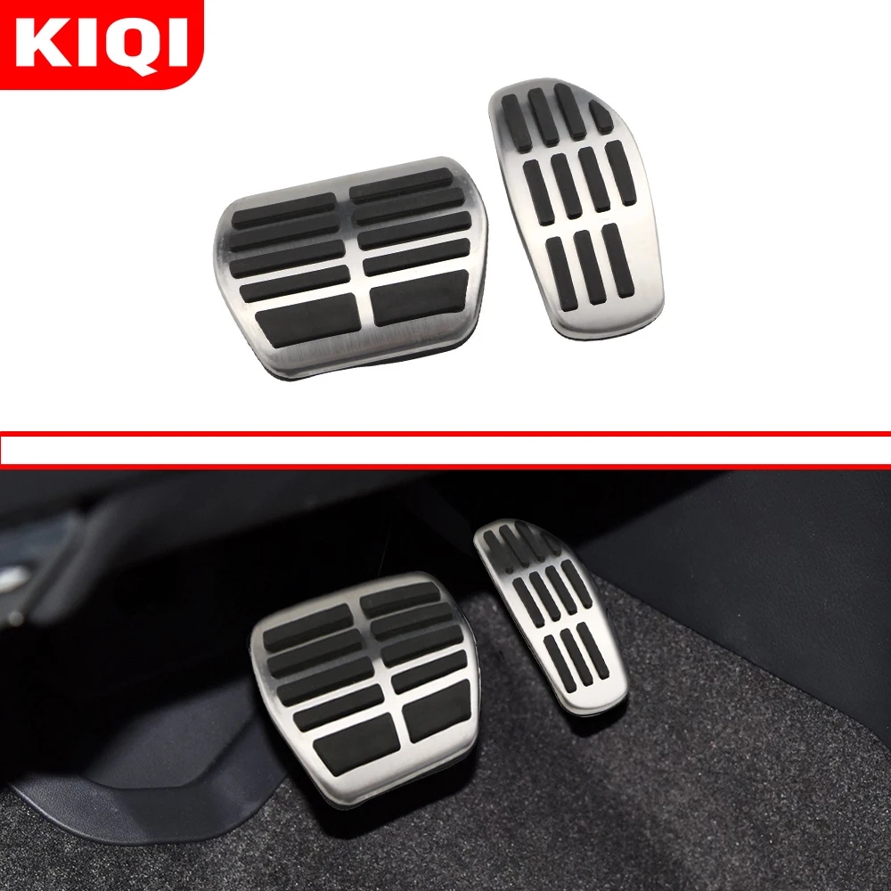 AT MT Pedal Cover for Renault Clio Gas Brake Cluth Pedal Protection Covers Car Pedals Replacement Parts
