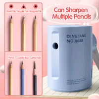 Adjustable Thickness Hand Cranked Pencil Sharpener for Students and Children Automatic Lead Drawing Color Lead Special Sharpenin 5