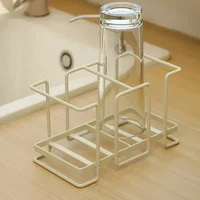 Multipurpose Paper Cup Holder Desktop Disposable Cups Organizer Dispenser Durable Mini Tea Bags Coffee Pods Storage Organizer 5