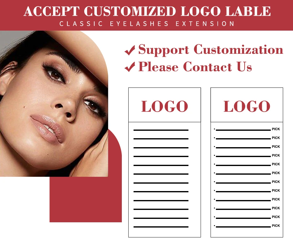 Description Picture 6 of item20Rows Eyelashes Individual Lashes Extension Matte Professional Soft Natural Makeup Premium False Eyelash Extension Faux Cils