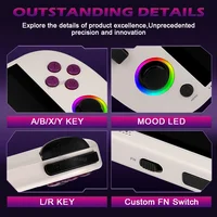 Consola de juegos portátil Trimui Smart Pro, 128G, 256G, pantalla IPS de 4,96 pulgadas, sistema Linux, Joystick, iluminación RGB, reproductor de videojuegos Retro, nuevo - Imagen 4