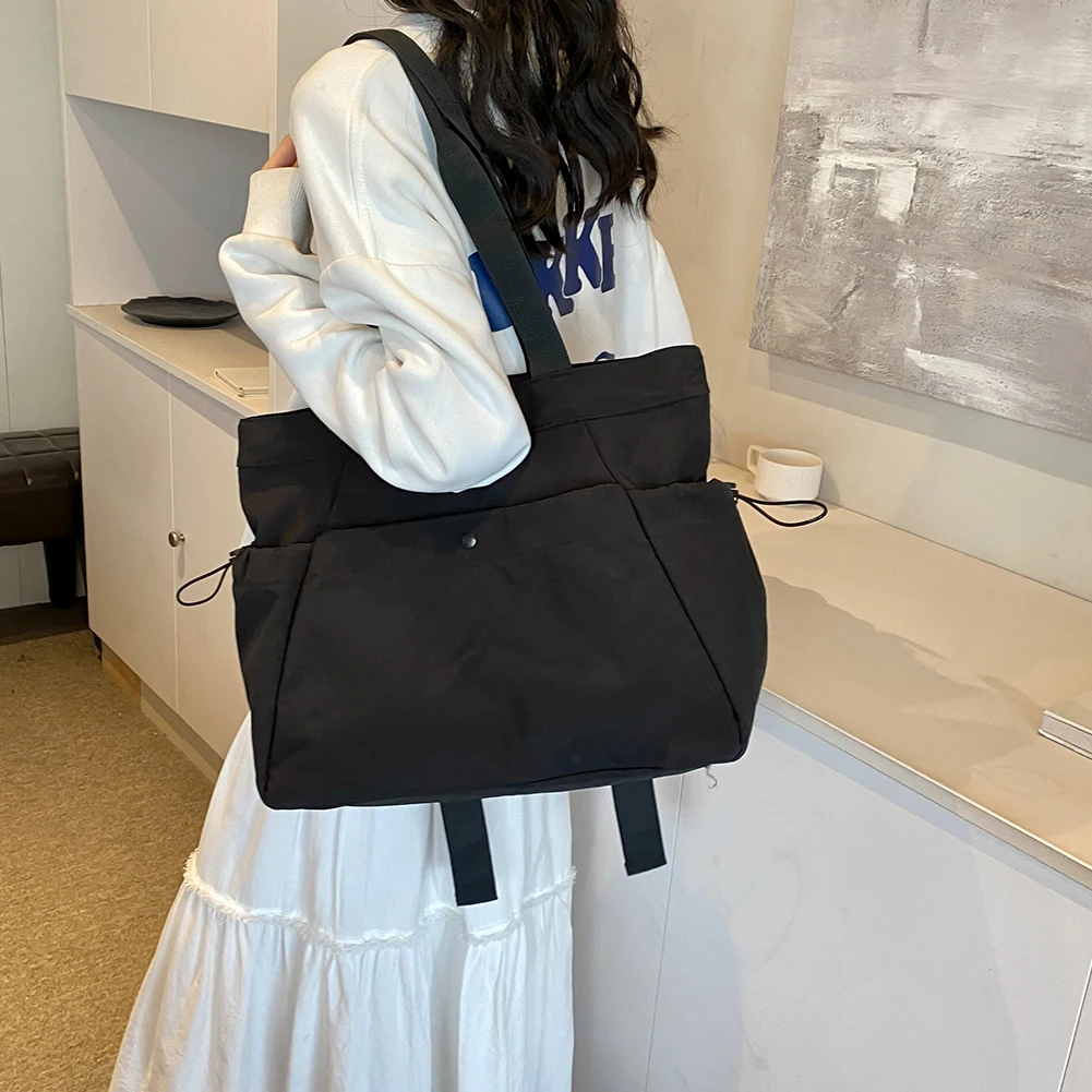 Tote Bag for Women Shoulder Bag Summer Beach Gym Bags Side-Cinch Nurse Bags Causal Handbag Purse for Travel Work Shopping Bag