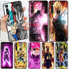 

Dragon Ball Black Goku For Motorola Moto G G60 G60S G50 G40 G9 G10 E7i E6S Power Edge 20 E20 2021 X3 S Pro Black Phone Case