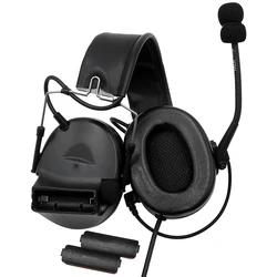 TCIHEADSET-auriculares tácticos para caza, audífonos con orejeras protectoras para tiro electrónico, reducción de ruido