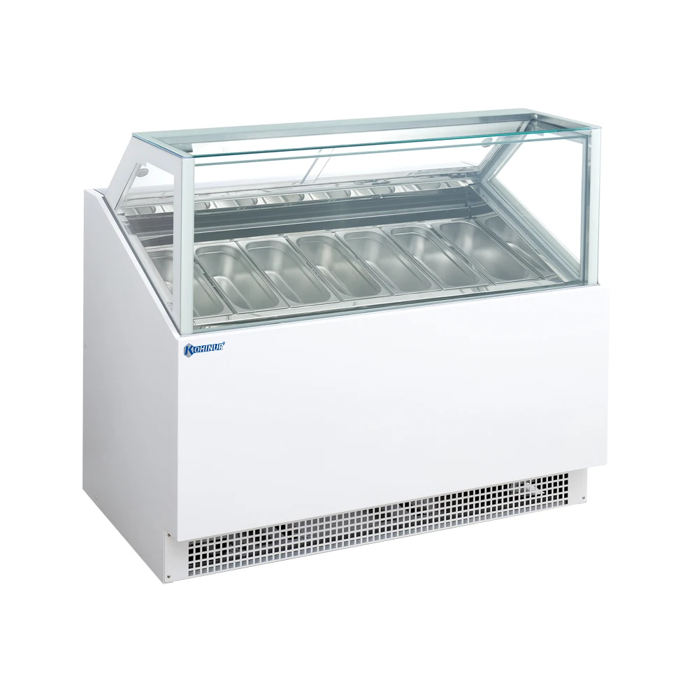 Showcase Of Ice Cream Commercial Refrigerator Cake Display Freezer - Image 4