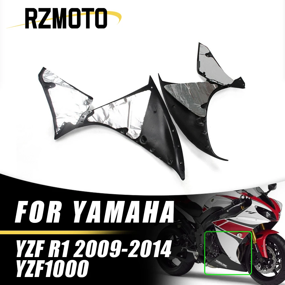 

Motorcycle Protective Heat-Insulating Film ABS Fairing Professional Heat Shield For Yamaha YZF R1 YZFR1 YZF-R1 2009-2014 YZF1000