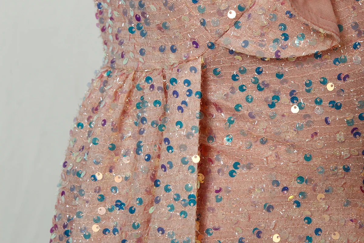 African Dresses For Women Sequins Evening Party Maxi Dress African Clothes Robe Prom Single Shoulder Irregular Dress Wedding african couple outfits