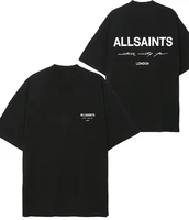 T-shirts à manches courtes en coton pour hommes et femmes, marque de luxe imprimée tendance automne et hiver 2