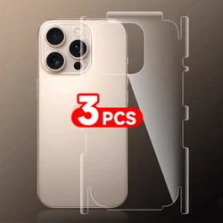 Enhanced Hydrogel Film Full - Cover Back Screen Protector - 3PCS (For iPhone 14 Pro)