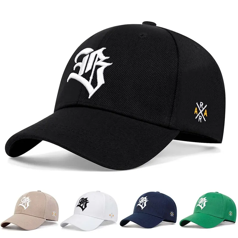 Unisex MY Letter Embroidery Snapback Baseball Caps Spring and Autumn Outdoor Adjustable Casual Hats Sunscreen Hat main image 1