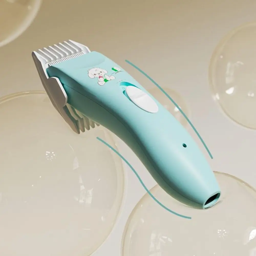 Infant Silent Children Hair Clipper Quiet Safty Baby Hair Clipper Kit Hairdressing Electric Hair Trimming Tools for Boys Girls