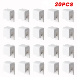 Punch-Free Wall-Mounted Toothbrush and Toothpaste Holder - Bathroom Storage Organizer Accessories (1-100pcs) (20pcs)