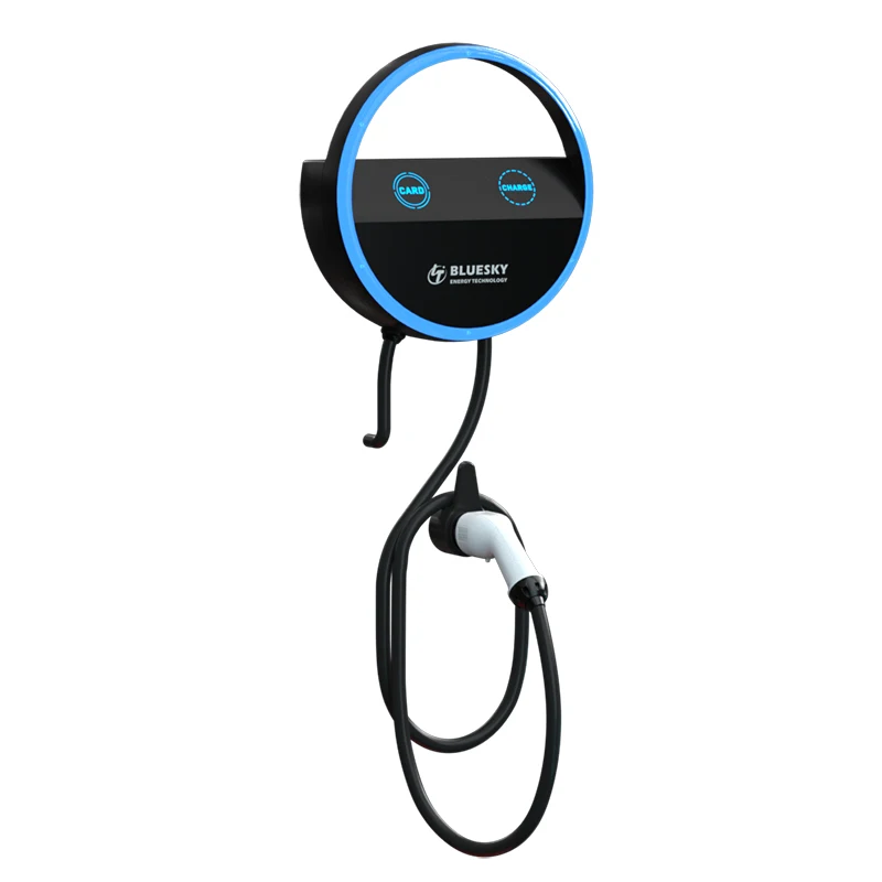 

Bluesky Smart Electric Vehicle Charging Station 16A/50A 11KW wall-mounted charging stations home electric car charger station