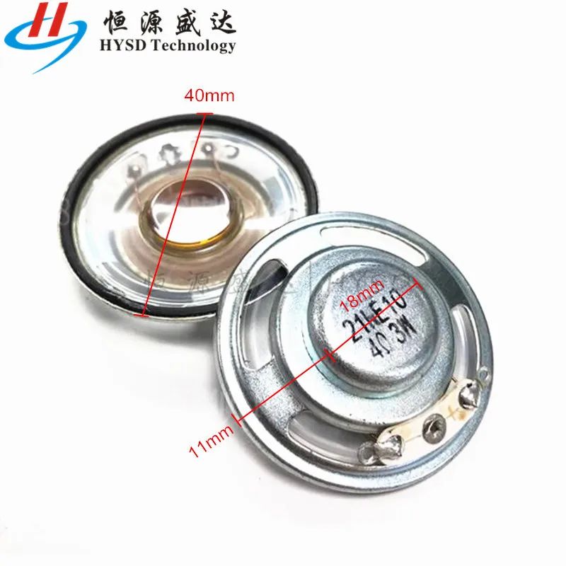 3W 4ohm 40MM