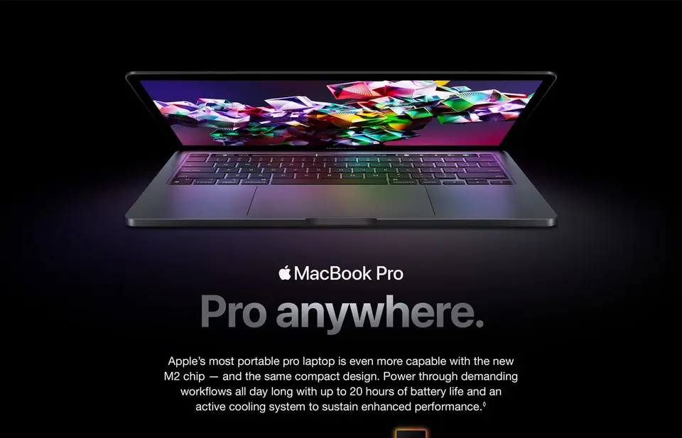 MacBook Pro M2 2022モデル メモリ24GB MacBook Pro (13 polegadas, M2, 2022) - Especificações técnicas