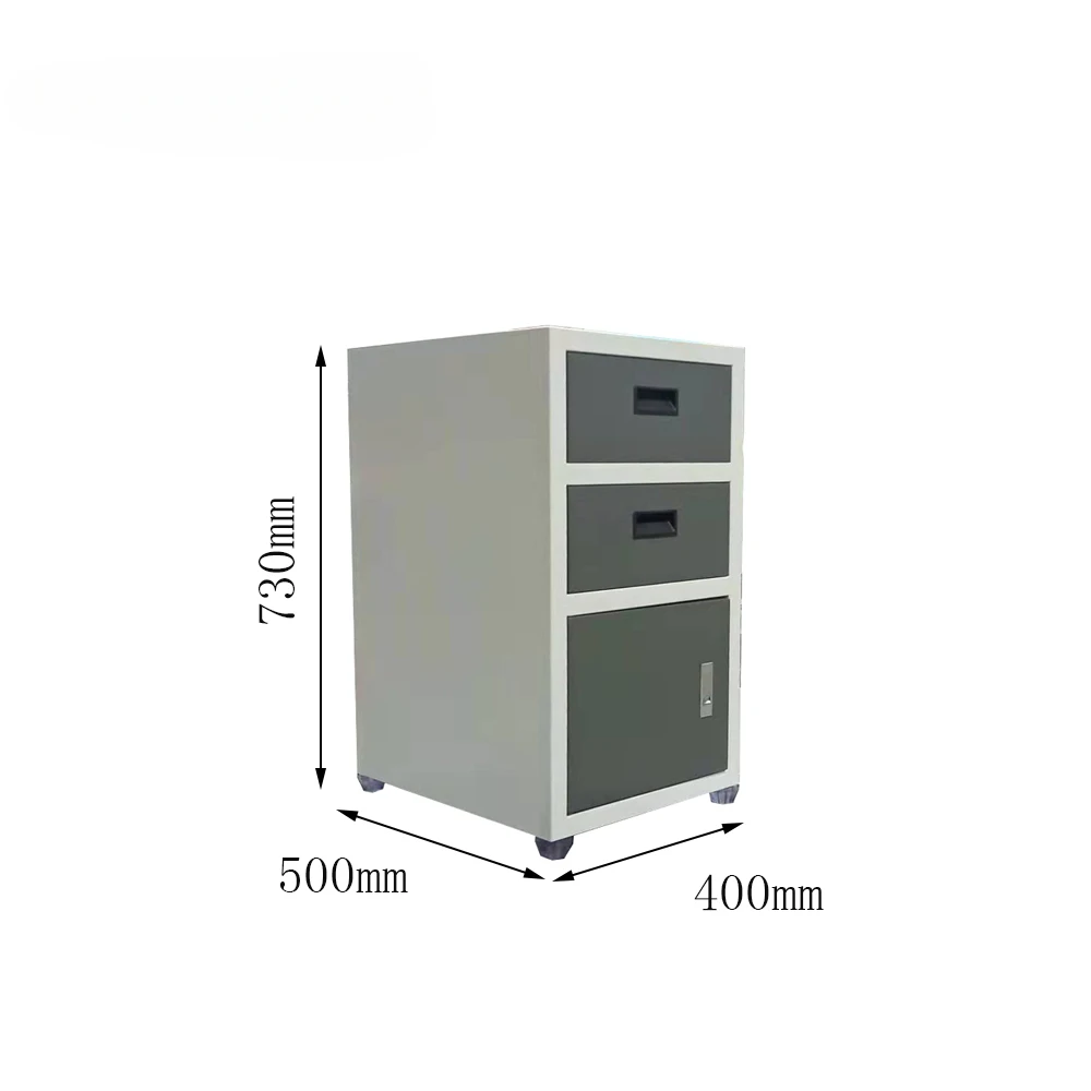 

Custom Modern Steel Filing Storage Metal File Cabinet with 3 Drawers for Office Use