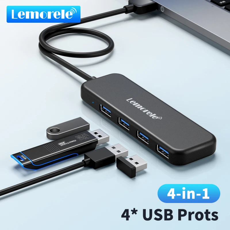 Hub USB-C A 4 Porte - Hub USB-C A USB 3.1 Gen 2 10gbps 4x Usb A