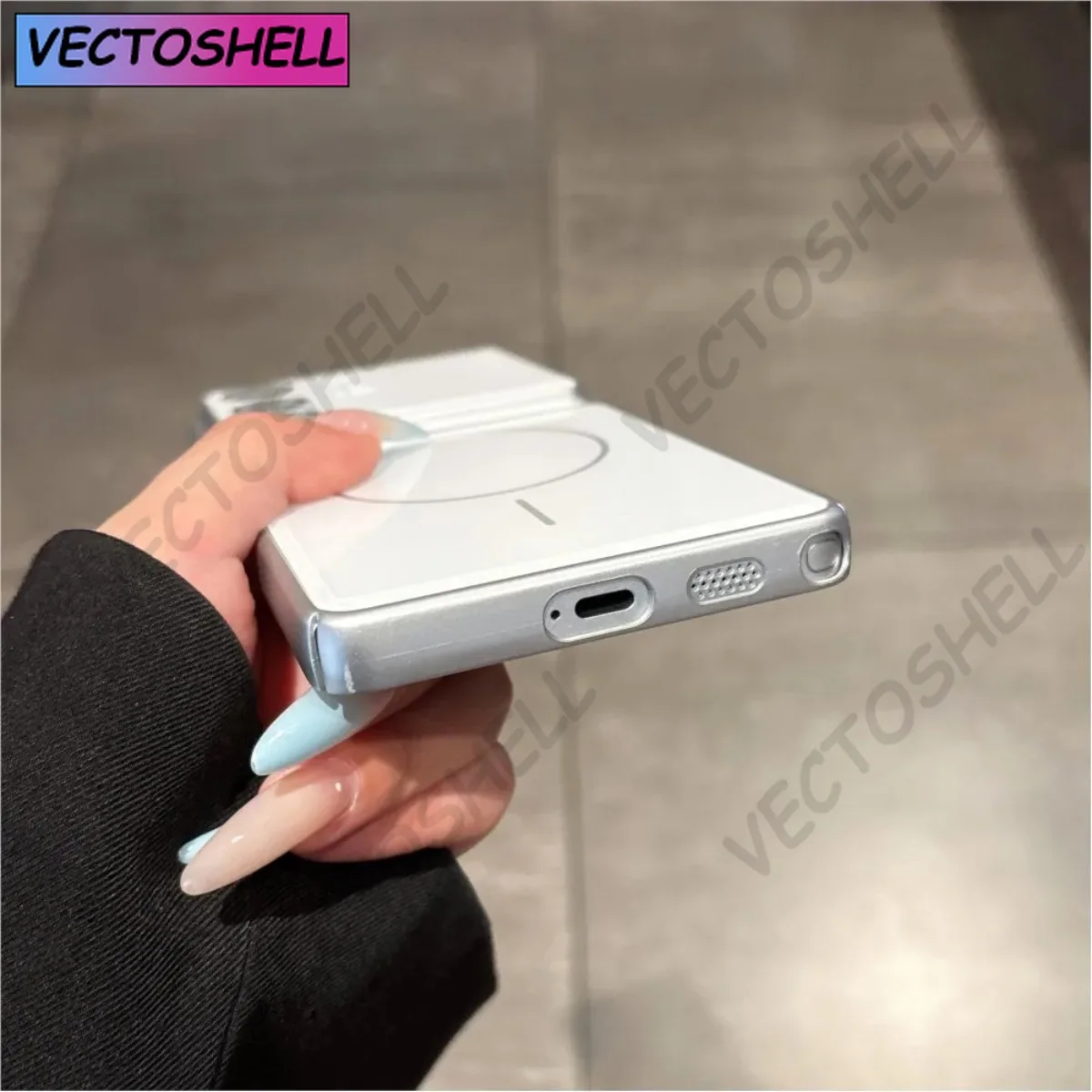Luxury Magsafe Wireless Charging Shockproof Case with Camera Lens Protection
