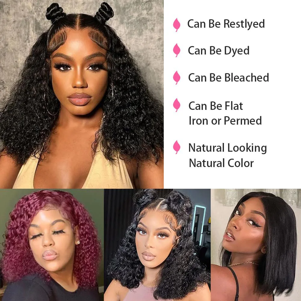 Maxine Water Wave HD Transparent Lace Frontal 13x6 4x4 5x5 6x6 Wet And Wavy Human Hair Frontal Pre Plucked