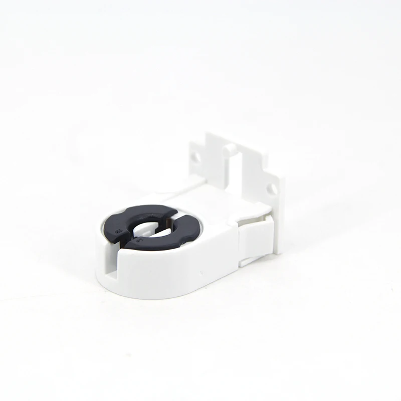 T8 Fluorescent Light Socket Lamp Base AC100-250V Plastic Holder Light Base Suitable for T8 G13 LED bracket lamp M20 5pcs