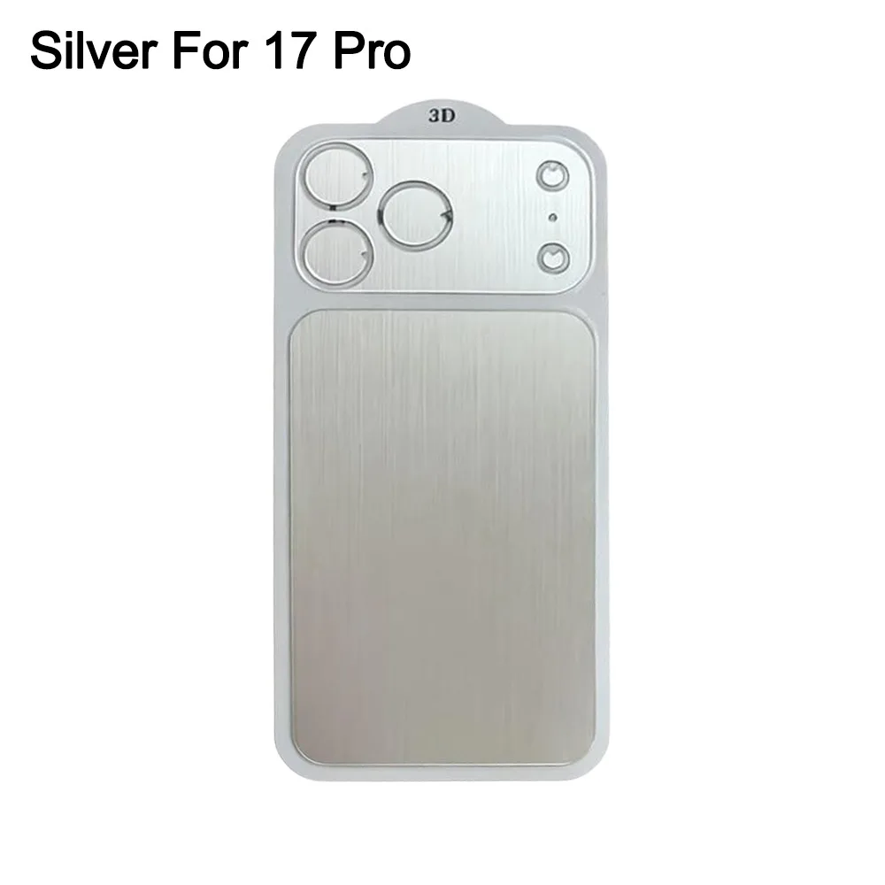 Orange Full Cover Back Sticker Film – Anti-Scratch Screen Protector