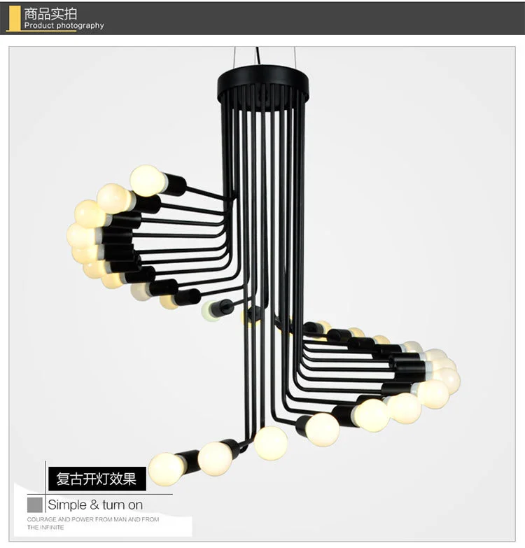 Conduziu a Iluminação Decorativos para Casa Lustres de Luz Vintage Industrial Itens Deco Maison Cozinha Teto Designer Luxo 4 Computers & Electronics